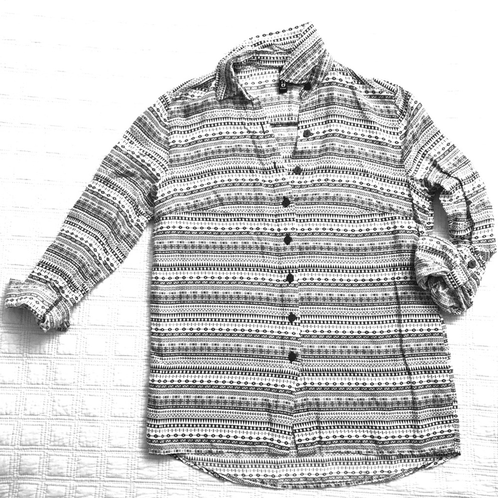 H&M patterned blouse